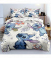 Anime Stitch Bedding Set 3D Cartoon Printed Quilt Duvet Cover Set Pillowcase Kids Beddroom Comfortable Home Decor