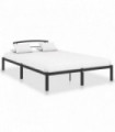 Bed Frame Black Metal 120x200 cm