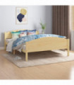 Bed Frame Solid Pine Wood 160x200 cm