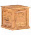 vidaXL Chest 40x40x40 cm Solid Acacia Wood