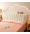 Luxury All-inclusive Plush Quilted Headboard Cover Soft Velvet Bed Head Cover Winter Warm Flannel Bedside Protector Cover