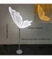 Luminous Butterfly Wings for Wedding, Pendant Ceiling Decoration, Stage Chandelier, T Stage, Road Guide, Event Party