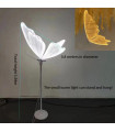 Luminous Butterfly Wings for Wedding, Pendant Ceiling Decoration, Stage Chandelier, T Stage, Road Guide, Event Party