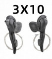 MicroNEW Road Bike Shifters 3x7 3x8 3x9 3x10 3X11Speed Brake Lever Bicycle 2x7 2x8 2x9 2x10 Speed Derailleur for Shimano