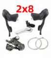 MicroNEW Road Bike Shifters 3x7 3x8 3x9 3x10 3X11Speed Brake Lever Bicycle 2x7 2x8 2x9 2x10 Speed Derailleur for Shimano