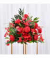 New Wedding Flower Balls Centerpieces Wedding Peony Artificial Fake Flowers Rose Balls Weddings Birthday Party Valentine's Day