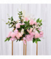 New Wedding Flower Balls Centerpieces Wedding Peony Artificial Fake Flowers Rose Balls Weddings Birthday Party Valentine's Day