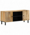 vidaXL TV Cabinet 105x33x46 cm Solid Wood Mango