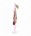 vidaXL Coat Stand Pink 172 cm Powder-coated Iron