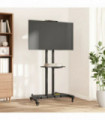 vidaXL TV Stand on Wheels 32-70 Inch Screen Max VESA 600x400 mm 60kg