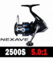 2021SHIMANO NEXAVE Fishing Reel 5.0:1/5.2:1/5.8:1/6.2:1 3+1BB 1000-C5000HG Spinning Fishing Reel AR-C Spool Seawater/Freshwater