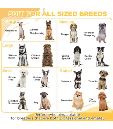 7 Panels Puppy Pen for Indoors, with Three Doors, Two-Room Design