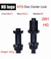 NO logo MTB straight pull middle lock hub bicycle 28H HG/XD/MS ratchet seat 100/110x15 142/148x12 ratchet 36T/60T