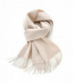 New Solid Beige Camel Khaki Pure Cashmere Tassels Scarf For Women Autumn Winter Warmth Adults Scarves Luxury Gifts For Female