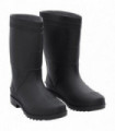 vidaXL Rain Boots Black Size 43 PVC