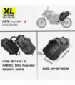 Rhinowalk Motorcycle Saddle Bag 48L/28L/18L 100%Waterproof 2 Pieces MotorBike Side Back Seat Pannier Bag Travel Dry Bag Luggage