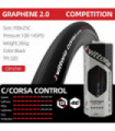 VITTORIA CORSA CONTROL SPEED 2.0 Rubino pro Clincher Road bike tire tyre ready 700C 23 25c