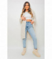 Chunky Cable Knitted Oversized Longline Hooded Cardigan