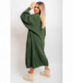 Chunky Knitted Balloon Sleeve Long Maxi Cardigan