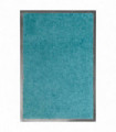 Doormat Washable Cyan 40x60 cm