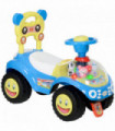 AIYAPLAY Ride on Toy, Foot to Floor Design with Music, Light, Horn, Blue