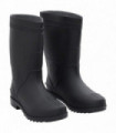 vidaXL Rain Boots Black Size 41 PVC