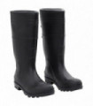 vidaXL Rain Boots Black Size 41 PVC