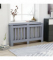 Radiator Cover Anthracite 152x19x81 cm MDF