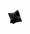 Small Merkaba Star, 2cm, Black Agate