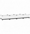 vidaXL Raised Bed 160x40x23 cm Polypropylene