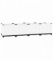 vidaXL Raised Bed 160x40x38 cm Polypropylene