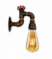 Rustic Red Vintage Retro Lamp WallLight  E27 60W Dimmable Non Dimmable Bulb