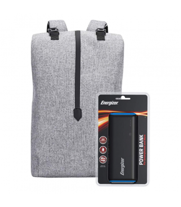 Energizer V208722 Laptop Charging Bag With Energizer UE10007 Power Bank