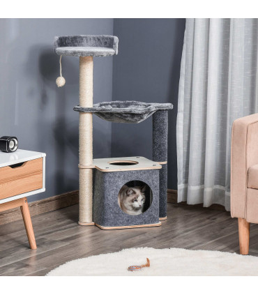 Cat Tree Tower Climbing Activity Center