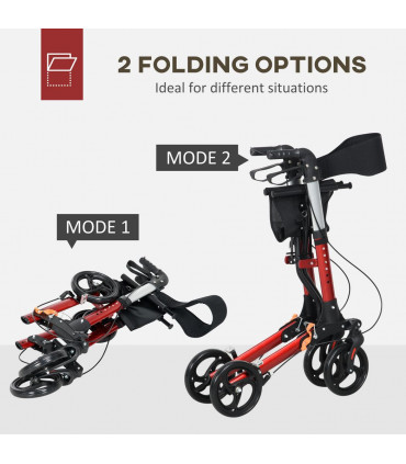 Folding Rollator Walker