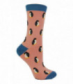 Miss Sparrow - Animal Socks (Penguins (Pink))