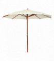 Parasol 300x258 cm Sand White