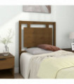 vidaXL Bed Headboard Honey Brown 80.5x4x100 cm Solid Pine Wood