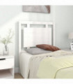vidaXL Bed Headboard White 80.5x4x100 cm Solid Pine Wood