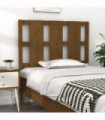 Bed Headboard Honey Brown 95.5x4x100 cm Solid Wood Pine