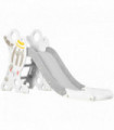 Baby Slide Grey PE PP 157L x 46.5W x 80H cm Space Theme Kids 1.5-3 Years