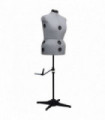 Adjustable Dress Form Female Grey L Size 44-50