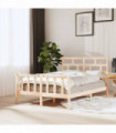 Bed Frame Solid Wood Pine 120x200 cm