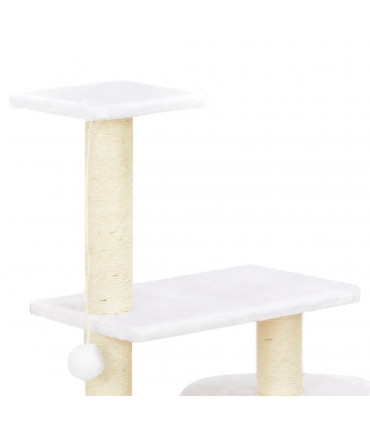Cat Tree with Sisal Scratching Post Seagrass