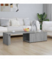 Coffee Table Grey Sonoma 150x50x35 cm Engineered Wood