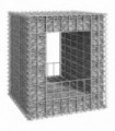 Gabion Basket Post 50x50x60 cm Iron