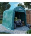 vidaXL Garage Tent PVC 1.6x2.4 m Green