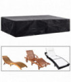 Garden Sunlounger Cover 8 Eyelets 218x77x55 cm