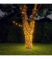 Solar Fairy Lights 5 pcs 5x200 LED Warm White Indoor Outdoor