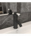 Bathroom Basin Faucet Grey 130x180 mm